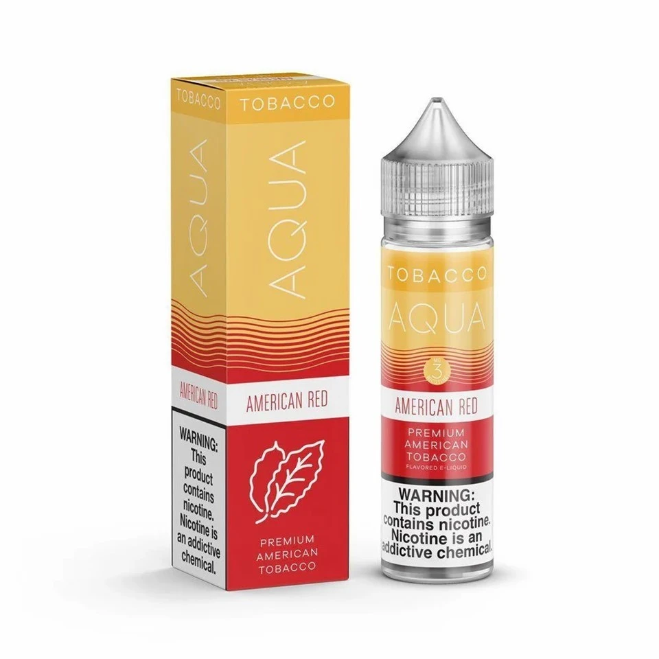 Aqua tabac americà vermell 60ml eliquid