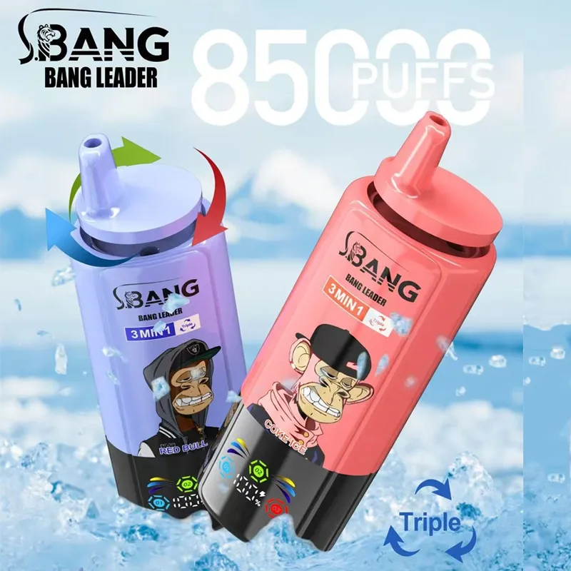Bang Leader 85000 Puffs 85K Triple Flavors 3 in 1 Wholesale Vape