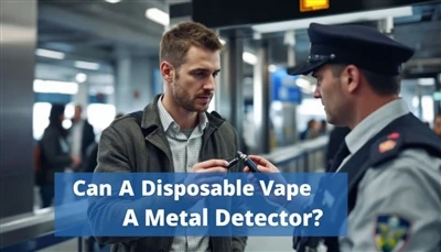 Pot un vape d’un sol ús desencadenar un detector de metalls?