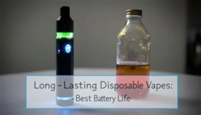 Vapes d’un sol ús de llarga durada: la millor durada de la bateria