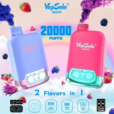 La revisió definitiva de VapSolo Twins 20000: una potència de doble sabor?