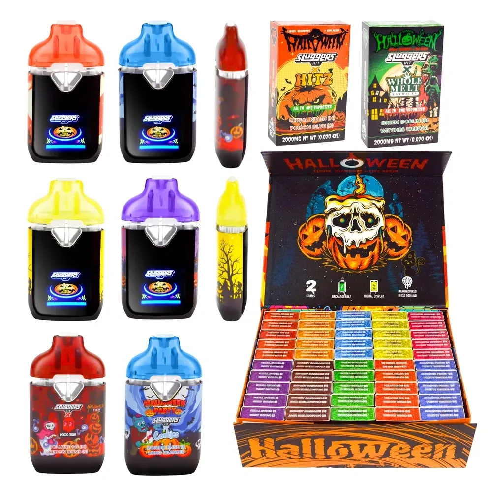 EMPTY Sluggers Hit Halloween 2g Vape Pen Switch d'un sol ús amb sabors dobles