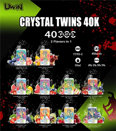 Uwin Twins Crystal 40000 Puffs Disponible Vape